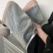 Men's Denim For Summer, American Retro Style, Trendy Washed Straight Pants, High Street Vibe, Casual Stylish Shorts_mkmklike.com