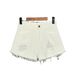 Plus Size Ripped Denim Shorts For Women Frayed Edges American Street Style Retro A-Line Hot Pants Summer Wear_mkmklike.com