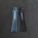 Premium Washed Blue Stretch Bootcut Jeans For Men - Comfortable Mid Rise Denim Pants With Vintage Finish_mkmklike.com