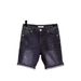 Men's Clothing Black Gray Denim Shorts Summer Style Scraped Slim Fitting High Street Trendy Five Point Pants_mkmklike.com