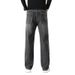 Men's Relaxed Fit Straight Leg Jeans – Classic Comfort Stretch Denim Pants For Business Casual & Everyday Wear (28-36)_mkmklike.com