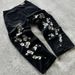 Men's Clothing Cherry Blossom Print Men And Women Spring Casual Trousers Hip Hop Y2K_mkmklike.com