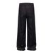Color Block Patchwork Wide-Leg Jeans For Men, Spliced Open Stitch, Unique Design, Loose Straight-Leg Pants, Trendy Brand_mkmklike.com