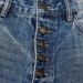 Gradient Washed Denim Straight Street Style Punk Vintage Loose Wide-Leg Long Button Front Casual Pants For Men_mkmklike.com