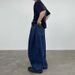 Men's Retro Washed Wide Leg Jeans Loose Fit Flowing Long Pants Korean Style Trendy Casual Spring Summer_mkmklike.com