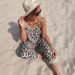 Women's clothing summer new leopard print loose casual suspender jumpsuit_mkmklike.com