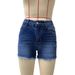 Summer New Arrival Women's Slim Fit Denim Shorts High Elasticity Comfortable Style Frayed Hem In Stock_mkmklike.com