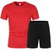Men's Clothing Casual Spot T-Shirt Shorts Thin Breathable Sports Suit_mkmklike.com