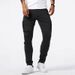 Men's Workwear Jeans With Multiple Pockets - Durable & Stylish Casual Trousers For Everyday Wear, Comfortable Fit For All-Day Use_mkmklike.com