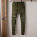 Men's Clothing High Street Men's Jeans Men's Slim Army Green Stretch Ripped Jeans Men's Trousers 851_mkmklike.com