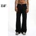 EF JEANS | 2023 New American Retro White Slightly Pulled Pants Slim Washed Straight Wide-leg Jeans Men_mkmklike.com