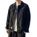 Loom Denim Spring Trendy Stylish Loose Versatile Japanese Style Men's European American Autumn Workwear Jacket Coat_mkmklike.com
