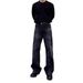 Men's American Style Loose Straight Leg High End Retro Denim Jeans Gray Black Washed Long Pants Trendy 2026 New Style_mkmklike.com