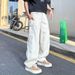 Men's Wide-Leg Cargo Jeans – Relaxed Fit With Utility Pockets | Streetwear & Casual Style_mkmklike.com