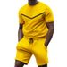 Men's Clothing round neck t-shirt short sleeve men's NK youth casual sports men's suit_mkmklike.com