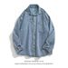 Northfold Hanlu Clothing Retro Mountain Style Denim Long Sleeve Men's Spring Loose Versatile Casual Washed Shirt Jacket_mkmklike.com