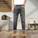 Large Size Men's Spring And Summer Thin Three-dimensional Printing Jeans Men's Retro Slim-fit Elastic Jeans Cross-border Large Size Pants_mkmklike.com