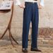 Men's Clothing Men's Stretch Denim Jeans Solid Color Washed Slim Straight Leg Trousers For Spring And Autumn_mkmklike.com