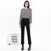 2026 Spring New Women's Straight-Leg Jeans, High-Waisted, Petite-Friendly, Slimming, Loose-Fit, Nine-Point Cigarette_mkmklike.com