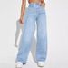 Women's High Waist Straight Leg Jeans - Classic Denim Pants For Office & Casual Wear_mkmklike.com