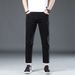 Black Men's 2025 New Style, 9% Non Fading Pure Cotton Elastic Korean Version Slim Fit And Cool Straight Leg Jeans_mkmklike.com