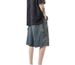 Men's Jeans Summer Thin American Retro High Street Trendy Brand Five-point Pants Loose Straight Casual Washed Pants_mkmklike.com