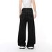 American High Street Style Jeans – Men’s Wide-Leg Loose Fit Denim Pants With Exposed Stitching (Black, S-XL)_mkmklike.com
