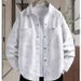 American Style Trendy Oversized Long Sleeve Turn-Down Collar Denim Jacket Men's Coat Autumn Winter Casual Cardigan Top_mkmklike.com