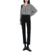 2026 Spring New Women's Straight-Leg Jeans, High-Waisted, Petite-Friendly, Slimming, Loose-Fit, Nine-Point Cigarette_mkmklike.com