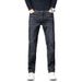 Nordmann Clearance Sale Spring And Autumn Men's Small Straight Mid-Waist Stretch Casual Jeans Versatile Long Pants For Men_mkmklike.com