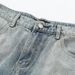Reverse-Wear Pocket Denim Men's High Street Fashion Design Sense Niche Straight Loose Wide-Leg Pants_mkmklike.com