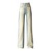 Women's Tencel Wide-Leg Jeans 2026 Spring/Summer New High-Waisted Slimming Stretch Loose Narrow Straight-Leg Long Pants_mkmklike.com