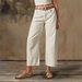 Women's High-Waisted Slimming Wide Leg Jeans Retro Straight Leg Pants Spring New_mkmklike.com