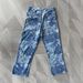Men's Clothing Pharrell same style spring and summer mosaic print heavy washed casual straight blue denim checkerboard trousers_mkmklike.com