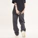 Nordmann Black Gray Jeans Men New Loose Straight American High Street Trendy Cool Casual Long Pants_mkmklike.com
