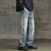 Men's Clothing Workwear Jeans Loose Straight Pants Wide Leg Pants Boys Mopping Pants Street Fashion Casual Trousers_mkmklike.com