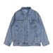 Loom 2024 New Men's Korean Trendy Cool Top Brand Spring Autumn Denim Jacket Ins Hong Kong Style Casual_mkmklike.com