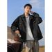 Loom Goozimade American Heavy Duty Washed Denim Men's Spring And Autumn Fashion Casual Work Jacket_mkmklike.com