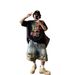 Men's Clothing Men's Summer Retro Faux Denim Shorts High Waist Loose Fit Trendy Camouflage Two-Piece Set Five-Point Pants Streetwear_mkmklike.com