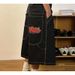 Men's Clothing Men's Denim Shorts WEXWER High Street Skateboarding Pants Embroidered Hiphop Shorts_mkmklike.com