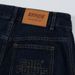Men's Cargo Denim Scimitar Vibe Trendy Brand Design Color Block Pocket Personality Loose Wide Leg Straight Long Pants_mkmklike.com