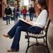 Women's Slim Fit Flared Jeans Casual Flattering Long Pants Versatile European American Style Denim_mkmklike.com