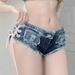 K New Women's Jeans, Denim Shorts, Hot Pants, Low Waist, Sexy Nightclub Clothing_mkmklike.com