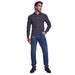 Men's Slim Fit Straight Leg Stretch Jeans Casual Trousers Spring Autumn Ozon Hot Selling Factory Direct Shipping_mkmklike.com