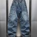 Men's Casual Loose Fit Denim Jeans With Contrast Stitching Straight Leg Wide Trousers For Spring Fashion_mkmklike.com
