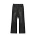 Men's Vintage Washed Flared Jeans – High Street Baggy Wide-Leg Denim Pants With Retro American Style (Sizes S-XXL)_mkmklike.com