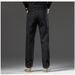 Autumn And Winter New Velvet Thickened Jeans Men's Warm Simple And Fattened Plus Size Versatile Business Jeans Men_mkmklike.com