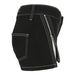 Women's Clothing Zipper Three Dimensional Pocket Denim Shorts_mkmklike.com