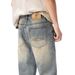Men's Versatile Straight Leg Cropped Jeans mid Waist Loose Fit Trendy Street Style Basic Flattering for All Body Types plus Size_mkmklike.com