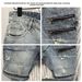 Blue Trendy Zippered Ripped Denim Shorts For Men Versatile Summer Style Young Adults Five Point Pants_mkmklike.com